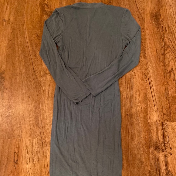 Dusty Blue Maxi Dress (Small) - Picture 2 of 3